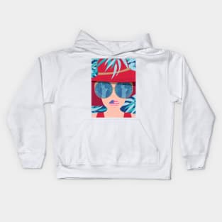 New York. Reflection. Kids Hoodie